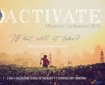 ACTIVATE MISSIONS CONFERENCE